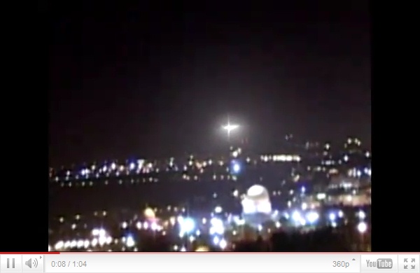 Bfo
                      (Ufo) �ber Jerusalem, 28.1.2011 (02), erhellt den
                      Tempelberg