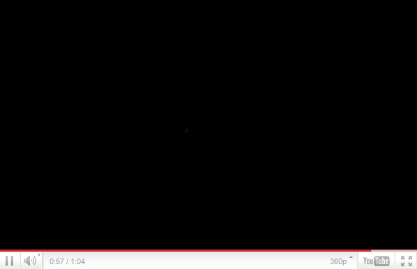 Bfo (Ufo) �ber
                    Jerusalem, 28.1.2011 (09), es bleiben rote B�lle am
                    Himmel (03)