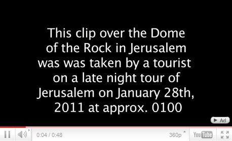 Video 03:
                    Bfo (Ufo) �ber Jerusalem, 28.1.2011 (01), der
                    Introtext