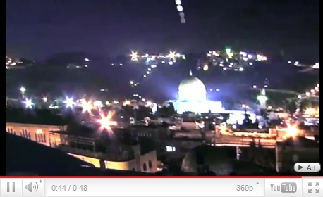 Video 03:
                    Bfo (Ufo) �ber Jerusalem, 28.1.2011 (11), das helle
                    Objekt fliegt weg (03)
