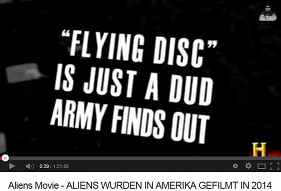 einen Tag danach berichtet das
                "US"-Milit�r, die Untertasse sei nur ein
                Wetterballon