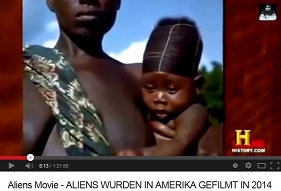 Sch�delbandagierung bei einem Baby bei den Mangbetu
                in Afrika