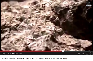 Angebliches Marsgestein unter dem Mikroskop mit
                Karbonateinschl�ssen