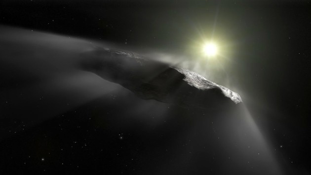 Zigarren-UFO "Oumuamua"