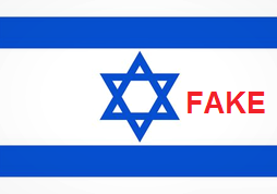 Judentum mit Israel-Fahne: Der
                      Davistern ist FALSCH