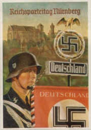 Ansichtskarte im 3R,
                                  Reichsparteitag Nürnberg 1938