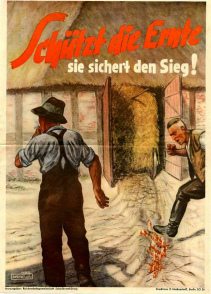 Plakat im 3R "Schützt die
                                  Ernte, sie sichert den Sieg",
                                  1943