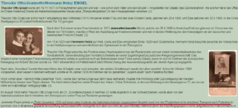 La familia Engel
                          (�ngel) logr� a Israel con un transporte
                          nacionalsocialista