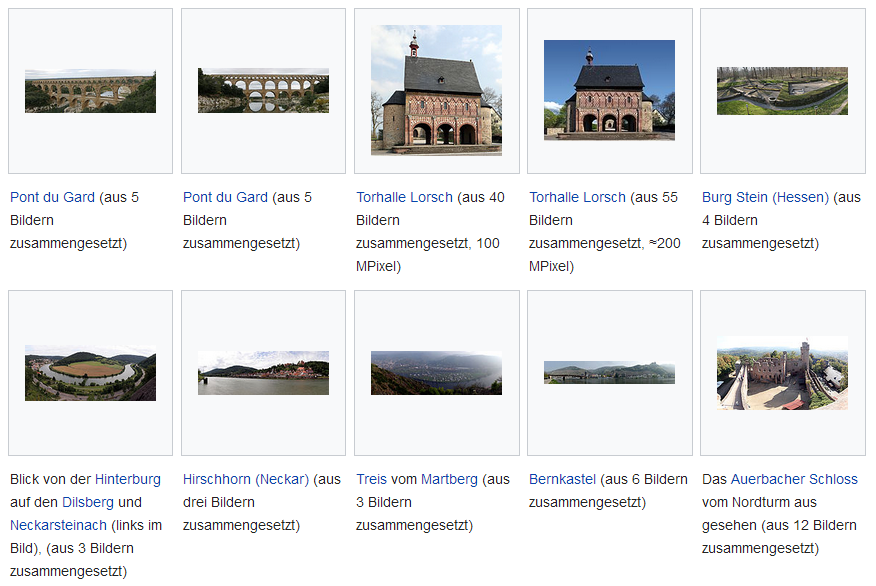 Armin K�belbeck,
                  seine Fotogalerie auf Mossad-Wikipedia, ein paar Fotos
                  mitBauwerken, aus bis zu 12 Bildern zusammengesetzt
