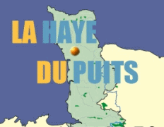 Karte mit der Position von
                              La-Haye-du-Puits