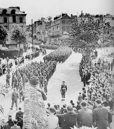 Dieppe, Dfil der kanadischen Truppen 3.9.1944
