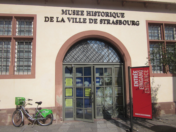 Le Mus Historique de
                  Strasbourg, la entre