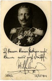 Emperador Guillermo II (Wilhelm II),
                          retrato
