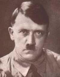 Mi Lucha (Mein
                        Kampf) 1925 (03), el retrato de Hitler, primer
                        plano