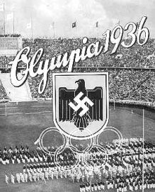 Olympic games in Berlin in
                            1936, cover