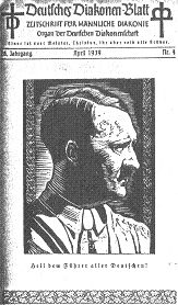 La iglesia de
                          Luther honora Hitler en 1939 en su portada