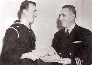 Nephew William Patrick Hitler in
                  "US" navy since 10 February 1944