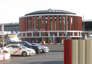 Bahnstation Atocha in Madrid am 1.9.2025