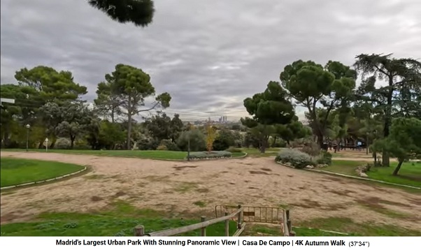 Park "Casa de
                  Campo" 05: Wege, Rasen, B�ume und ein
                  Mini-Panorama