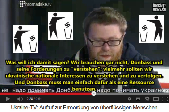 Journalist Butkewitsch behauptet, man
                              muss die Region Donbass einfach nur als
                              Ressource benutzen und entv�lkern