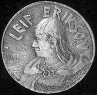 Leif Erikson:
                          Portrait auf M�nze