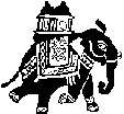 Malakka Elefant mit Saenfte