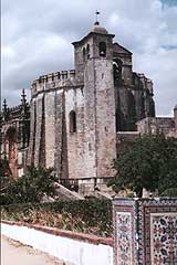 Tomar Portugal Festungskathedrale
                                von vorn
