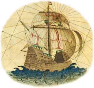 Porugiesisches Nao-Schiff im Kolonialismus
                      Portugals um 1565