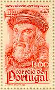 Cabral
                        auf Briefmarke