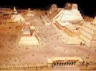Tenochtitlan : Tempelbezirk Modell