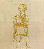 Capac Huascar, europ�isierte Darstellung
                      gem�ss Guaman Poma, 16.Jh.