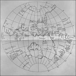 Globus von Johannes Sch�ner 1533