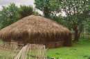 Chile: Mapuche-Indio-Rundhaus