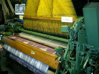 Webmaschine aus den 1970er Jahren