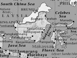 Makassar Karte /
              mapa / map / carte / t�rk�p , terkep , / kart