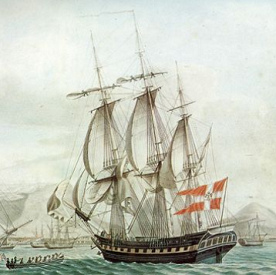 D�nische Kompanie
                          "Asiatisk Kompagni", Schiff