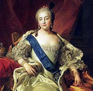 Zarin Elisabeth I.
                          von Russland, Portrait
