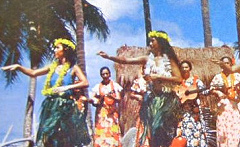 Hawaii, Hula-T�nzerinnen