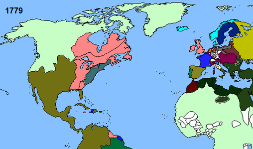 Karte
                              Europa-"Amerika"-"USA"
                              1779