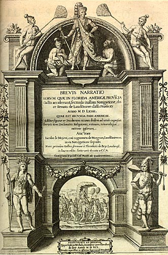 Ren� de Laudonni�re: Bericht �ber Indianer in
                      Florida 1591