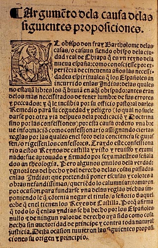 Kolonialismus colonialismo colonialism
                    Bartholom� de las Casas Bericht informe report
                    Indianer indos natives Brevissima relaci�n de la
                    destruccion de las Indias 1552 2