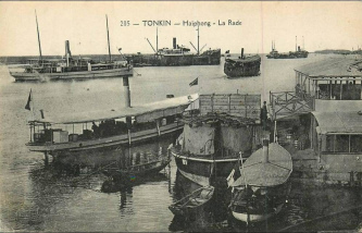 Haiphong steamers of 1920 appr.