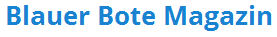 Blauer Bote
          Magazin online, Logo