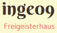 Inge09 Freigeisthaus online,
                  Logo