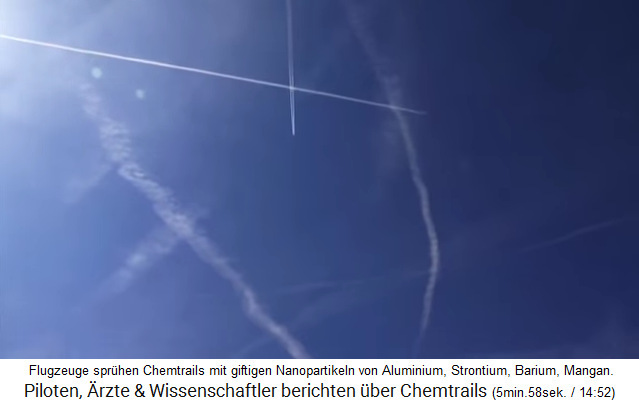 Kriminelle
                                Chemtrail-Flugzeuge verspr�hen
                                Chemtrails