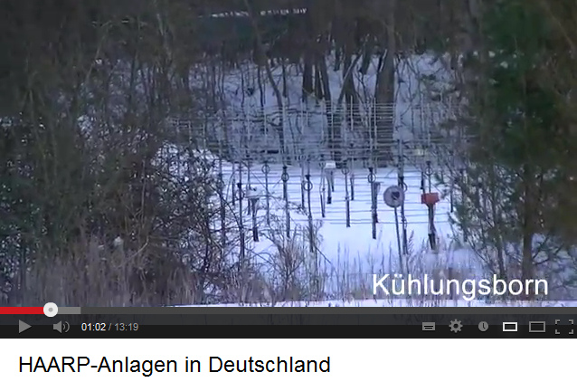 HAARP-Antennenfeld in
                                  K�hlungsborn an der Ostsee links von
                                  Rostock, Norddeutschland
