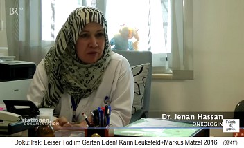 Basra (Irak), das neue Kinderkrankenhaus f�r Krebskinder, die Onkologin Dr. Jenan Hassan