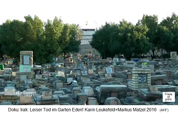 Der Kinderfriedhof von Basra ist voll, es geht ein stilles Sterben vor sich, ein "leiser Tod" Der Kinderfriedhof von Basra ist voll, es geht ein stilles Sterben vor sich, ein "leiser Tod"
