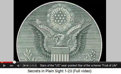 The stars of the "US" seal are
                      ordered with the pointed star from the scheme
                      "Fruit of Life"