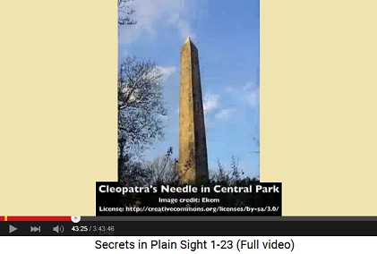 Central Park with the obelisk "Cleopatra's
                    Needle"